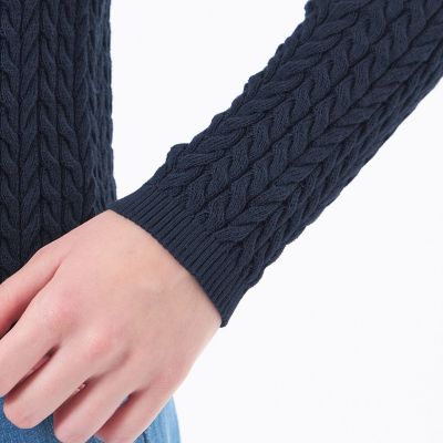 WEB＆一部店舗限定】バッキンガムベア ケーブルニットカーディガン
