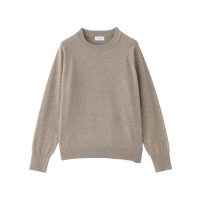 WEB＆一部店舗限定】リラクシーハイゲージニットプルオーバー