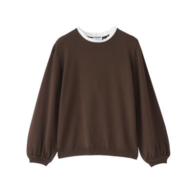 ＜MACKINTOSH PHILOSOPHY (Women)＞フリルカラーニット