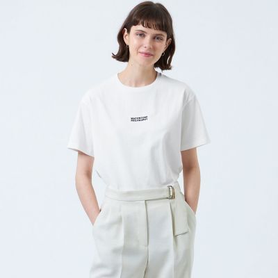 ＜MACKINTOSH PHILOSOPHY (Women)＞刺しゅうロゴＴシャツ
