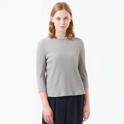 ＜MACKINTOSH PHILOSOPHY (Women)＞タックフライスシアーＴシャツ