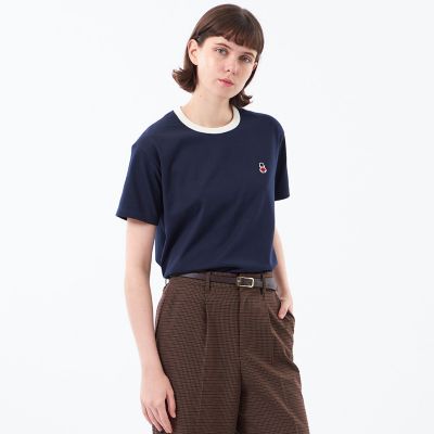バッキンガムベア リンガーネックT | MACKINTOSH PHILOSOPHY (Women