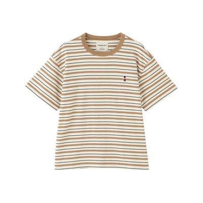 Mackintosh MACKINTOSH PHILOSOPHY (Women)/マッキントッシュ フィロソフィー バッキンガムベア マルチボーダーTシャツ 40ベージュ トップス【三越伊勢丹/公式】