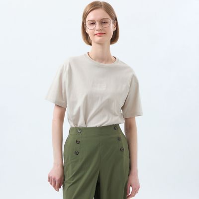 ＜MACKINTOSH PHILOSOPHY (Women)＞ライティングロゴ刺しゅうＴシャツ