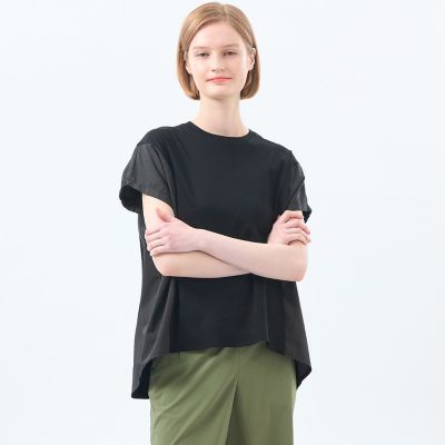 ＜MACKINTOSH PHILOSOPHY (Women)＞ギャザースリーブコンビカットソー