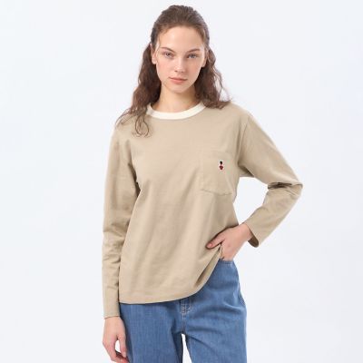 ＜MACKINTOSH PHILOSOPHY (Women)＞バッキンガムベア　リンガーロンＴ