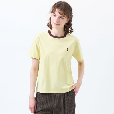 ＜MACKINTOSH PHILOSOPHY (Women)＞バッキンガムベア　リンガーネックＴシャツ