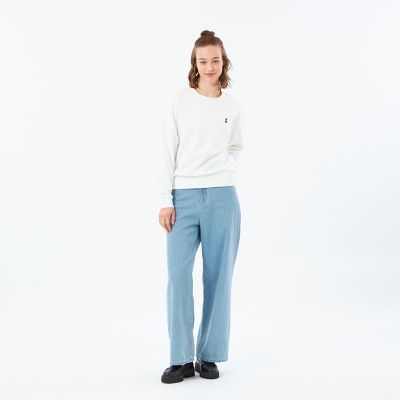 WEB＆一部店舗限定】バッキンガムベア クルーネックワンポイント