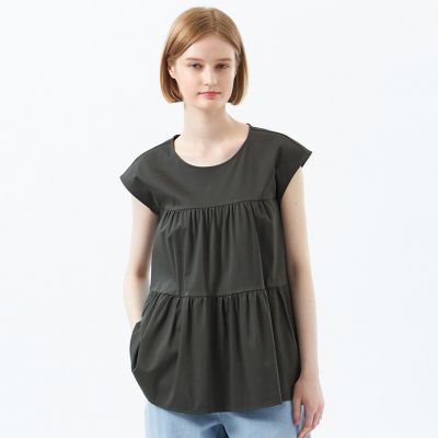 ＜MACKINTOSH PHILOSOPHY (Women)＞【ＷＥＢ＆一部店舗】ティアードスムースカットソー