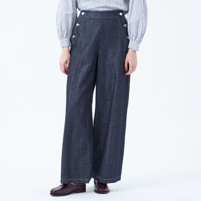 コットンリネンデニムマリンパンツ | MACKINTOSH PHILOSOPHY (Women