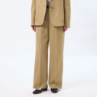 TROTTER（トロッター）シリーズ】アクションツイルワイドパンツ