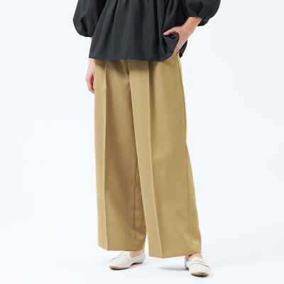 ＜MACKINTOSH PHILOSOPHY (Women)＞ツータックワイドシルエットパンツ