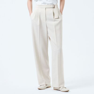 ＜MACKINTOSH PHILOSOPHY (Women)＞ドライタッチベルテッドパンツ