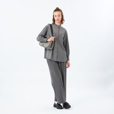 WARM TWILL ワイドパンツ | MACKINTOSH PHILOSOPHY (Women