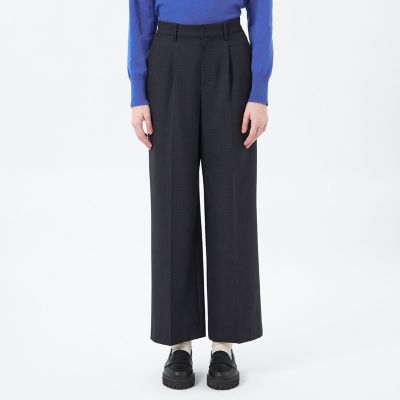 WARM TWILL ワイドパンツ | MACKINTOSH PHILOSOPHY (Women 