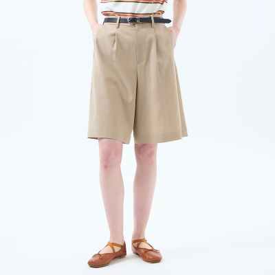 MACKINTOSH PHILOSOPHY (Women)/マッキントッシュ フィロソフィー ワンタックハーフパンツ