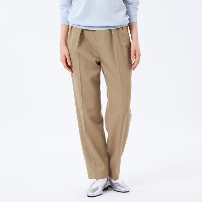 Mackintosh MACKINTOSH PHILOSOPHY (Women)/マッキントッシュ フィロソフィー ウールギャバジントラウザース 42ベージュ パンツ・ズボン【三越伊勢丹/公式】