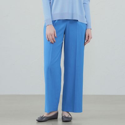 ＜MACKINTOSH PHILOSOPHY (Women)＞【２０２４年春夏モデル】ドライオックスフォードワイドパンツ