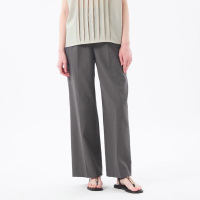 ＜MACKINTOSH PHILOSOPHY (Women)＞【２０２５年春夏モデル】ＤＲＹ　ＯＸＦＯＲＤ　ワイドパンツ