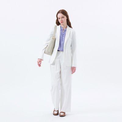 2025年春夏モデル】DRY OXFORD ワイドパンツ