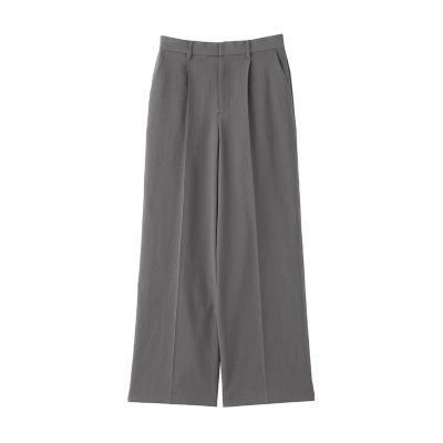 Mackintosh 【SALE】MACKINTOSH PHILOSOPHY (Women)/マッキントッシュ フィロソフィー【MP STANDARD TROUSERS 001 WIDE FIT】DRY OXFORD製 08チャコールグレー パンツ・ズボン【三越