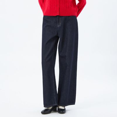 ＜MACKINTOSH PHILOSOPHY (Women)＞コットンワイドデニムパンツ