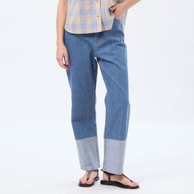 Mackintosh 【SALE】MACKINTOSH PHILOSOPHY (Women)/マッキントッシュ フィロソフィー コットンリネンカラーブロックデニム 20ブルー パンツ・ズボン【三越伊勢丹/公式】