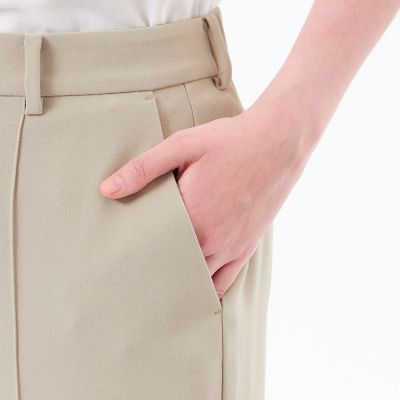 バックサテンテーパードパンツ | MACKINTOSH PHILOSOPHY (Women