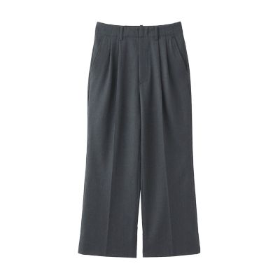 ＜MACKINTOSH PHILOSOPHY (Women)＞ファインウールハイウエストワイドパンツ