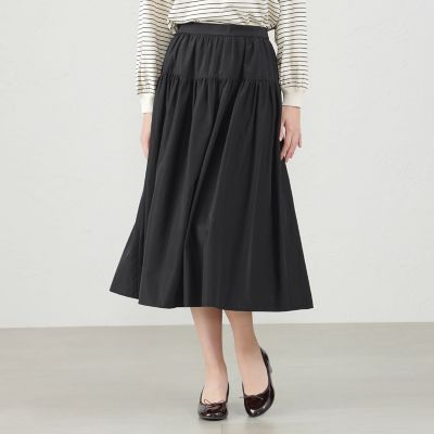 ＜MACKINTOSH PHILOSOPHY (Women)＞コットンナイロンギャザースカート