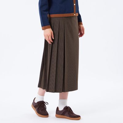 Mackintosh MACKINTOSH PHILOSOPHY (Women)/マッキントッシュ フィロソフィー【MP STANDARD】WARM TWILLキルトスカート 45ベージュ ひざ丈スカート【三越伊勢丹/公式】