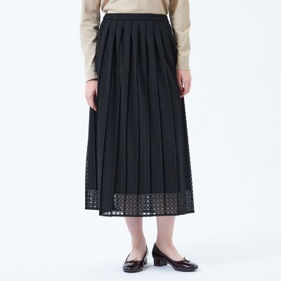 ＜MACKINTOSH PHILOSOPHY (Women)＞レースプリーツスカート