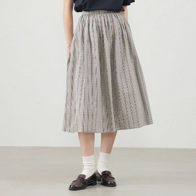 ＜MACKINTOSH PHILOSOPHY (Women)＞メモリータフタタックスカート