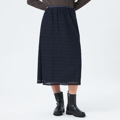 フラワーレースフレアスカート | MACKINTOSH PHILOSOPHY (Women