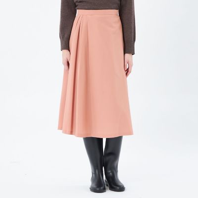 ＜MACKINTOSH PHILOSOPHY (Women)＞グロッシーサイドドレープスカート