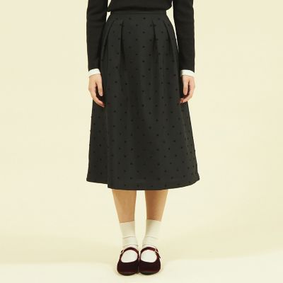 MACKINTOSH PHILOSOPHY (Women)/マッキントッシュ フィロソフィー ドットジャカードタックスカート