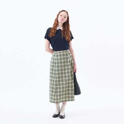 サッカーチェックフレアスカート | MACKINTOSH PHILOSOPHY (Women