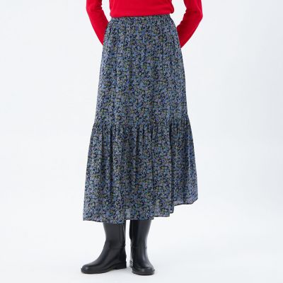 ＜MACKINTOSH PHILOSOPHY (Women)＞リトルフラワープリントギャザースカート