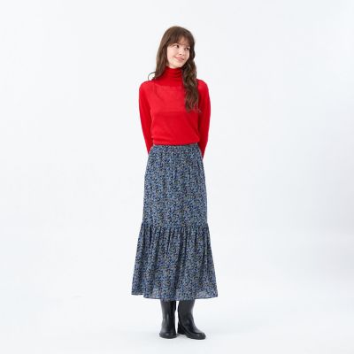 リトルフラワープリントギャザースカート | MACKINTOSH PHILOSOPHY