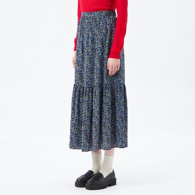 リトルフラワープリントギャザースカート | MACKINTOSH PHILOSOPHY