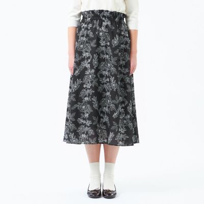 ドローイングフラワーギャザースカート | MACKINTOSH PHILOSOPHY