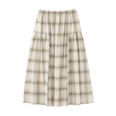 Mackintosh 【SALE】MACKINTOSH PHILOSOPHY (Women)/マッキントッシュ フィロソフィー チェックボイルサイドギャザースカート 62イエロー ロングスカート【三越伊勢丹/公式】