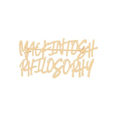 ライティングロゴブローチ | MACKINTOSH PHILOSOPHY (Women