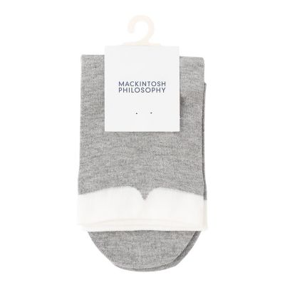 ＜MACKINTOSH PHILOSOPHY (Women)＞Ｃｌｅｒｉｃ　Ｃｏｌｌａｒ　ソックス