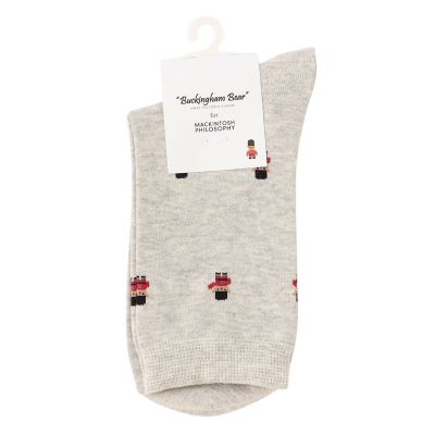 ＜MACKINTOSH PHILOSOPHY (Women)＞【ＷＥＢ＆一部店舗限定】バッキンガムベアクルーソックス