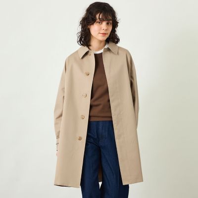y*a様 美品MACKINTOSH Wフェイス、ウールギャバジンベージュ コート GREY LABEL】COVENEY（コベニー） ライトギャバジン製