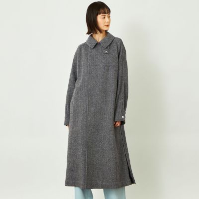 ＜MACKINTOSH PHILOSOPHY (Women)＞ＧＲＥＹ　ＬＡＢＥＬ　【ＢＥＡＬＡＣＨ（ベラック）】ＨＥＡＴ　ＴＷＥＥＤ製