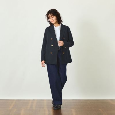 【マッキントシュ フィロソフィー 】ダブルブレストコート ネイビー GREY LABEL】ダブルブレストブレザー(ジャケット)｜MACKINTOSH