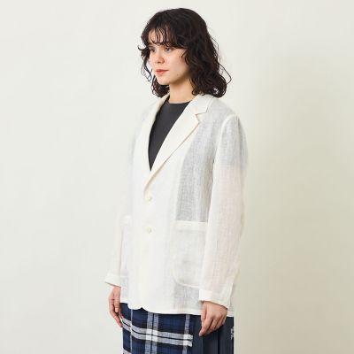 マッキントッシュフィロソフィー　リネンサファリジャケット マッキントッシュフィロソフィー リネンサファリジャケット MACKINTOSH