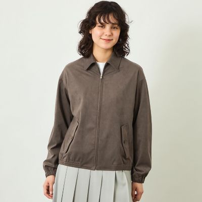 GREY LABEL Faux Suede ブルゾン | MACKINTOSH